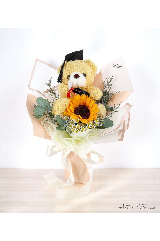 Graduation Bear - AHB027