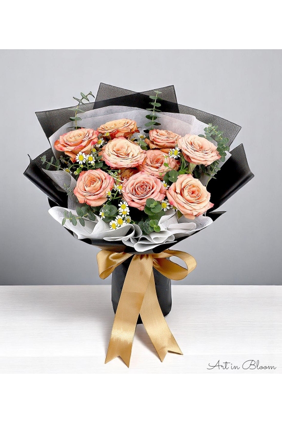 Cappuccino Blooms - AHB037