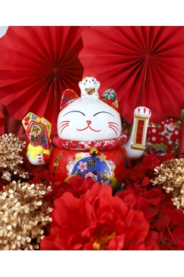 Golden Prosperity - AGO2502- 招财猫 (Maneki-neko)