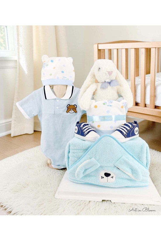 Diaper Cake - ABG015 Blue