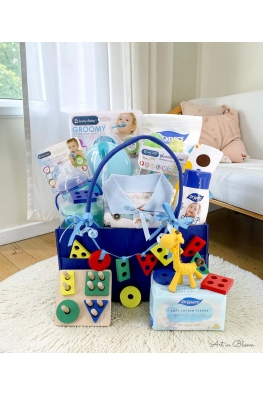 Luxury Baby Welcome Gift Set - ABG028 BLUE