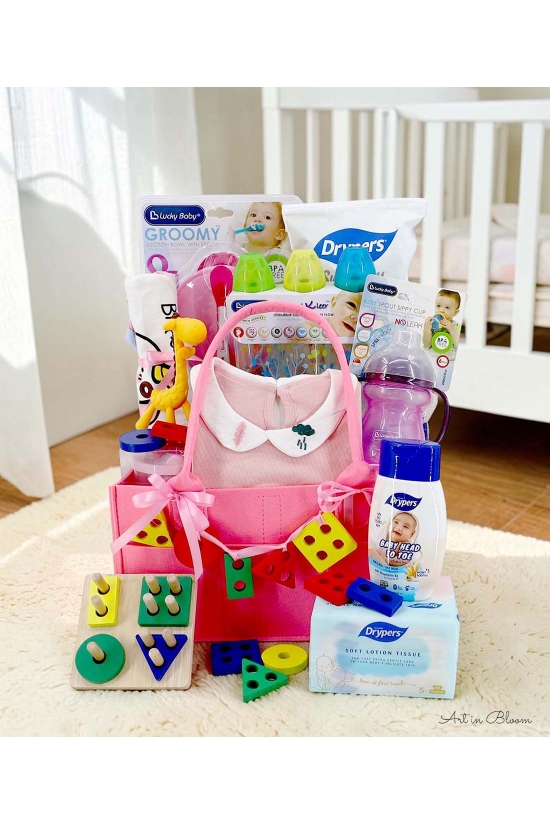 Luxury Baby Welcome Gift Set - ABG028 PINK