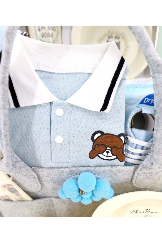 Baby Deluxe Gift Box - ABG031 BLUE