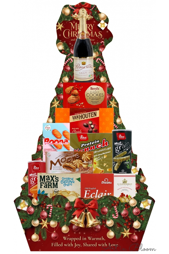 Festive Joy & Spirits Gift Tower - 26Xmas21